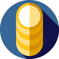 Coin Stack Outline Svg Vector, Free Vectors File